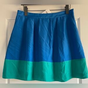 J.Crew Color Block Skirt - Sz 8